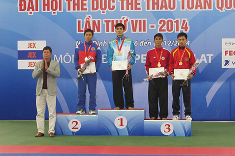 Quang Ninh bagged 5 golds in Pencak Silat at the 7th National Games